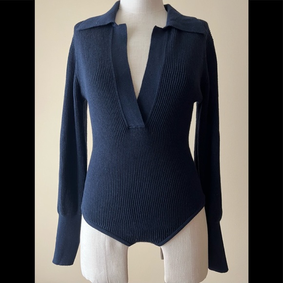Sweaters - New pullover.  bodysuit  sweater.  cutout sweater.